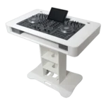 ProX white replacement top face plate for Denon PRIME 4 DJ mixer control tower podium