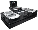 ProX black DJ coffin case with wheels for Pioneer CDJ-3000 and DJM-900NXS2 mixer equipment