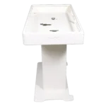 ProX DJ Control Tower in white with dual flight cases configured for CDJ3000 and Rane12 mixers