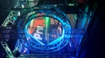 ProX double circle 10x20 exhibition truss module stand set up in professional event display configuration