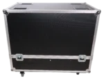 ProX universal dual speaker flight case dimensional diagram showing 30x20x24 inch specifications