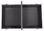 ProX universal dual speaker flight case dimensional specifications and measurements diagram