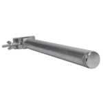 ProX 20 inch extension pole with single pro clamp mounting bracket for stage lighting fixtures