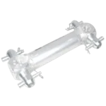 ProX F31 6 way universal junction box with half conical couplers, front view