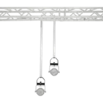 ProX F31 stirrup lighting mount bracket dimensional diagram showing measurements and mounting specifications