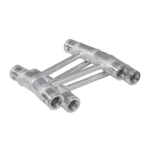ProX 12 degree F32 aluminum truss corner connector showing welded joint detail