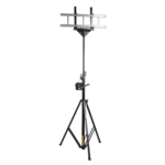 ProX F32 I-Beam truss mount bracket installed on crank stand with 35mm to 40mm pole adapter