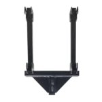 ProX F32 I-Beam truss mount bracket installed on crank stand with universal pole adapters in professional venue