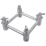 ProX F34 segment connector detail showing male and female coupling ends for truss assembly