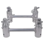 ProX F34 segment truss connector showing aluminum construction and coupling mechanism