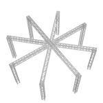 ProX F34 Spider truss system detail view showing connector joints and structural framework