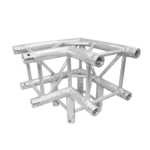 ProX F34 square truss three-way 90 degree junction corner block connector detail