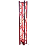 ProX F34 square truss segment close-up showing 2mm wall aluminum construction and connection points