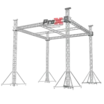 ProX F34 stage roofing truss system F32 center cross joint detail showing structural connection