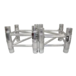ProX F34 square truss 12 degree angle connector with 2mm wall thickness close-up detail