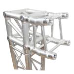 ProX F34 square truss 12 degree angle connector dimensional specifications and measurements diagram