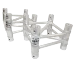ProX 7 degree F34 square truss angle connector with 2mm wall thickness in professional stage setup