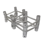 ProX 12 degree F34 square truss angle connector with 2mm wall thickness shown from side profile