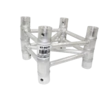 ProX 7 Degree F34 square truss angle connector with 2mm wall thickness dimensional specifications and measurements