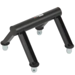 ProX F34 portable truss floor stand with 50mm mounting tube, front angle view