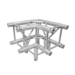 ProX F34 square truss junction corner block 3 way 90 degree connector detail view
