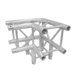 ProX F34 square truss junction corner block 3 way 90 degree connector detail view