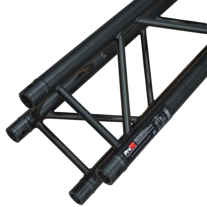 ProX 9.84 foot F34 square truss segment with black powder coat finish and 2mm wall thickness