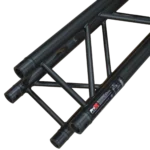 ProX F34 square truss segment black powder coated 3.28 feet aluminum construction