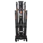 ProX FANTEK compact front loading lifting line array tower system dimensional specifications and measurements diagram