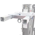 ProX FANTEK replacement line array adapter featuring hanging eye hook ring for tower lifting systems