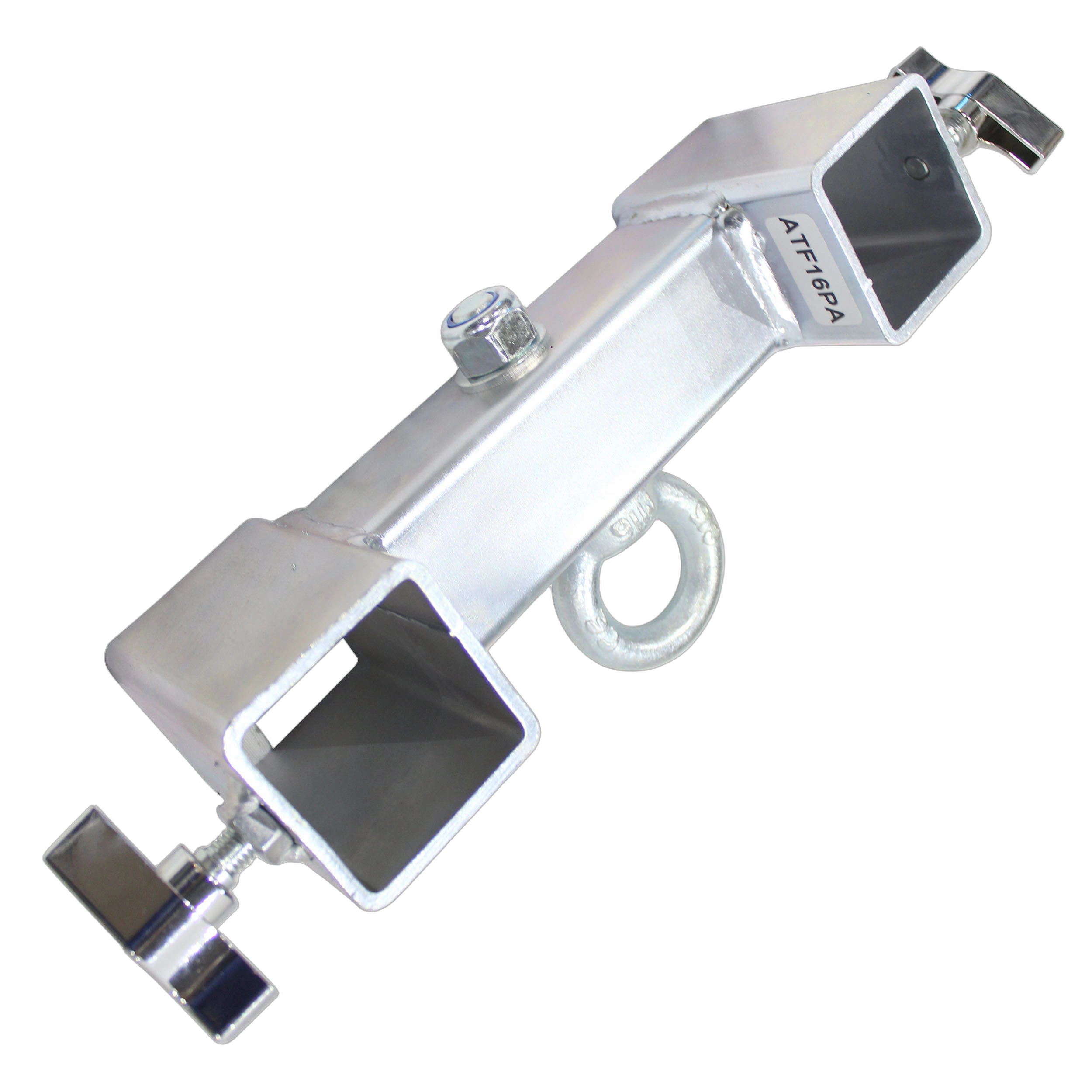 ProX FANTEK Line Array Adapter Hanging Ring Detail ProX FANTEK line array adapter with hanging ring attachment mechanism for XFT-FT5323 lifting tower