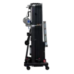ProX FANTEK compact front loading lifting line array tower system with adapter and maximum 728 lbs capacity