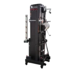 ProX FANTEK compact front loading line array tower rear panel showing connections and hardware