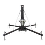 ProX FANTEK compact front loading line array tower system with lifting adapter and control mechanisms