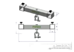 ProX Fenix XT-AT06 line array speaker stand with adjustable rigging hardware and support frame