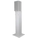 ProX Flex Totem TV stand height adjustment mechanism and locking collar close-up detail