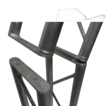 ProX Flex Tower Totem adjustable height specifications diagram showing 6.56ft and 3.28ft configurations