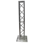 ProX Flex Tower Totem adjustable height dimensions diagram showing 6.56ft and 3.28ft configurations