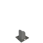 ProX Flex Tower Totem adjustable height dimensions diagram showing 6.56ft and 3.28ft configurations