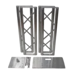 ProX Flex Tower Totem Package adjustable speaker stand in professional event setup configuration