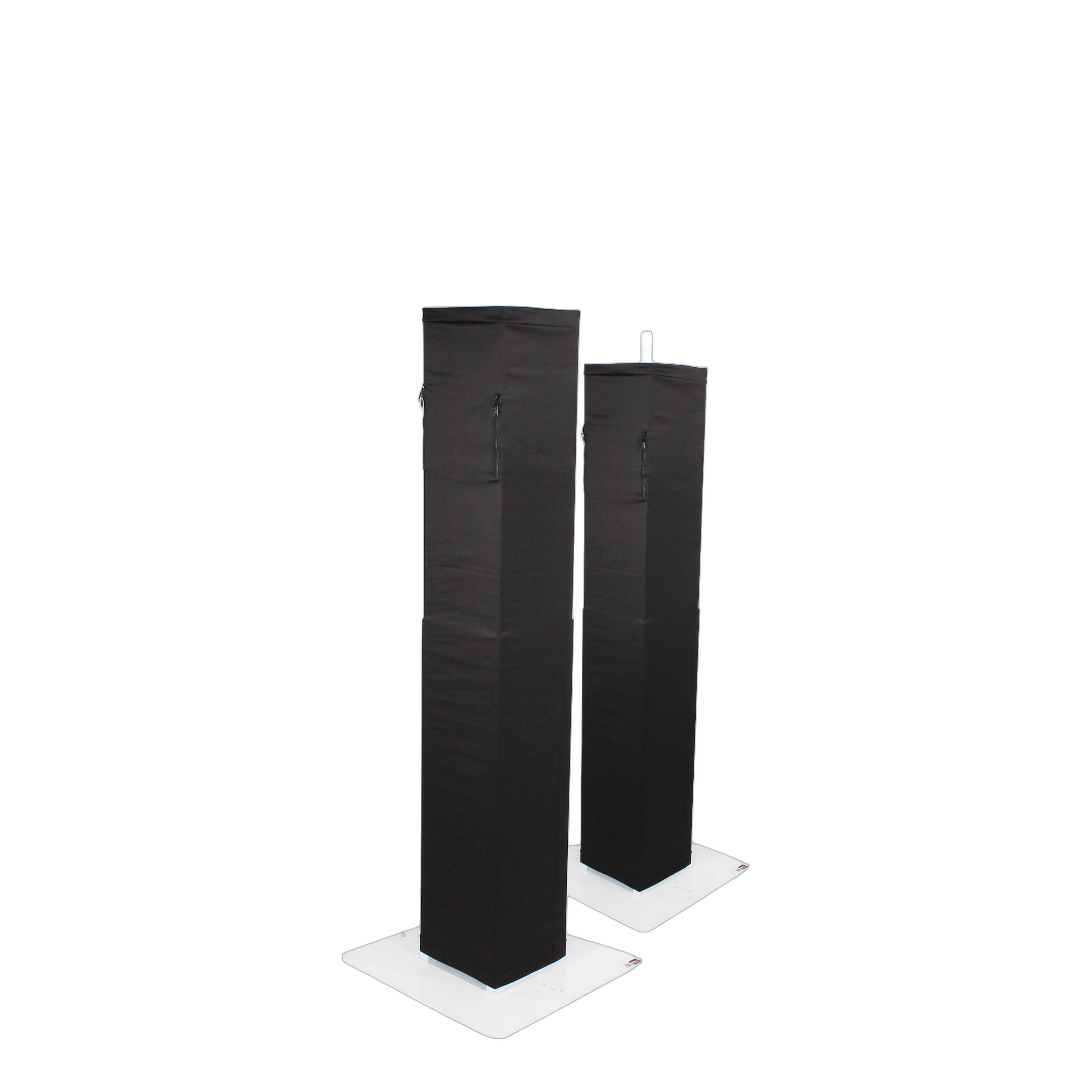 ProX Flex Tower TV Replacement Lycra Fabric Scrim Black ProX Flex Tower TV replacement lycra fabric scrim in black with storage bag included