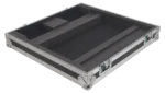ProX flight case for Allen & Heath QU6 digital mixer with protective foam interior and hardware detail