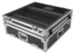 ProX ATA flight case for Allen & Heath QU6 digital mixer console with low profile wheels
