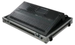 ProX flight case for Allen & Heath QU7 digital audio mixer console with low profile wheels