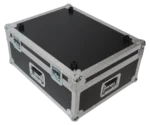 ProX Honeycomb Signature Series flight case for Behringer WING compact mixer showing side profile with wheels