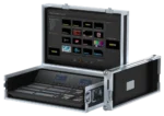 ProX flight case for Blackmagic ATEM 2 M/E Advanced Panel mixer with protective foam interior and rugged exterior