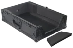 ProX flight case for Pioneer CDJ-3000 and Denon SC6000 with dimensional measurements and specifications