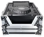 ProX flight case for Pioneer CDJ-3000 showing reinforced latch and corner protection detail
