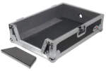 ProX flight case for Pioneer CDJ-3000 rear panel showing cable connections and ventilation ports