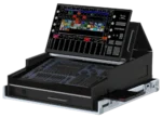 ProX flight case for ChamSys MagicQ MQ70 lighting controller, side profile showing protective case construction